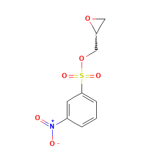 Benzenesulfonic acid, 3-nitro-, (2R)-2-oxiranylmethyl ester
