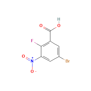 5-Bromo-2-fluoro-3-nitrobenzoic acid
