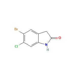 5-bromo-6-chloro-2,3-dihydro-1H-indol-2-one