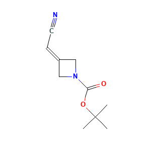 1-(tert-Butoxycarbonyl)-3-(cyanomethylene)azetidine