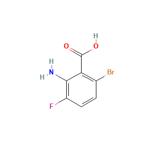 2-Amino-6-bromo-3-fluorobenzoic acid