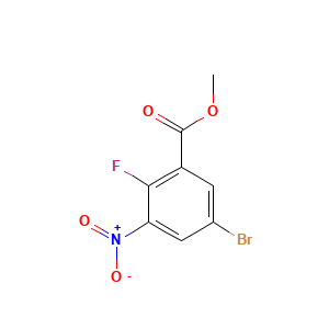 Methyl 5-bromo-2-fluoro-3-nitrobenzoate