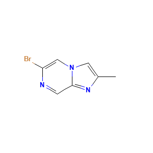 6-Bromo-2-methylimidazo(1,2-a)pyrazine
