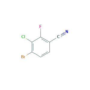 4-Bromo-3-chloro-2-fluorobenzonitrile