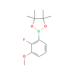 2-(2-Fluoro-3-methoxyphenyl)-4,4,5,5-tetramethyl-1,3,2-dioxaborolane