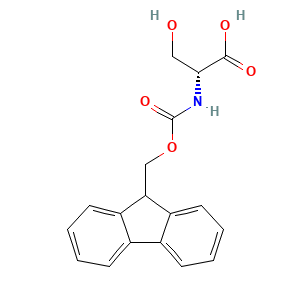 (2R)-2-({[(9H-fluoren-9-yl)methoxy]carbonyl}amino)-3-hydroxypropanoic acid