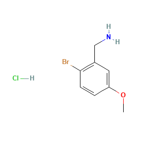 (2-Bromo-5-methoxyphenyl)methanamine hydrochloride