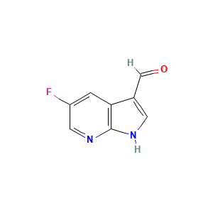 5-Fluoro-1H-pyrrolo[2,3-b]pyridine-3-carbaldehyde