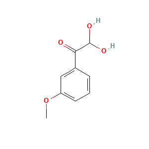 2,2-Dihydroxy-1-(3-methoxyphenyl)ethan-1-one