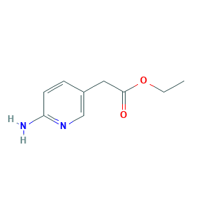 Ethyl 2-(6-aminopyridin-3-yl)acetate