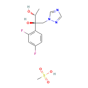 (2R,3R)-2-(2,4-difluorophenyl)-1-(1H-1,2,4-triazol-1-yl)butane-2,3-diol methanesulfonate
