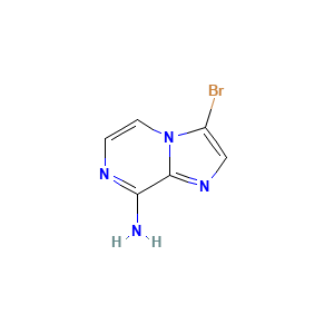 8-Amino-3-bromoimidazo[1,2-a]pyrazine