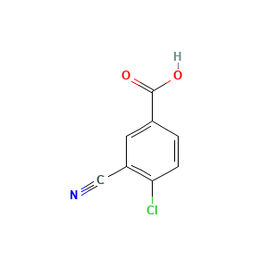 4-Chloro-3-cyanobenzoic acid