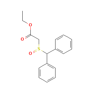 [(Diphenylmethyl)sulfinyl]acetic Acid Ethyl Ester
