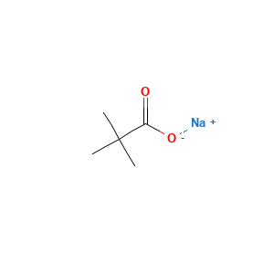 Pivalic acid, sodium salt