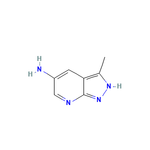 3-Methyl-1H-pyrazolo(3,4-b)pyridin-5-amine