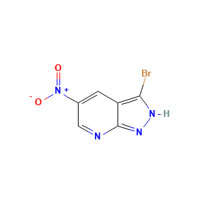 3-Bromo-5-nitro-1H-pyrazolo[3,4-b]pyridine