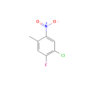 1-Chloro-2-fluoro-4-methyl-5-nitrobenzene