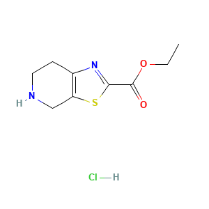 Ethyl 4,5,6,7-tetrahydrothiazolo[5,4-c]pyridine-2-carboxylate hydrochloride