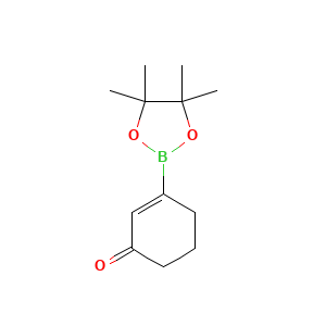 3-(Tetramethyl-1,3,2-dioxaborolan-2-yl)cyclohex-2-en-1-one