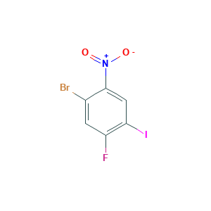 1-Bromo-5-fluoro-4-iodo-2-nitrobenzene