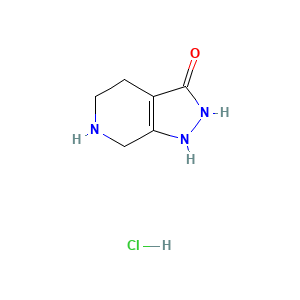 4,5,6,7-Tetrahydro-1H-pyrazolo[3,4-c]pyridin-3(2H)-one hydrochloride