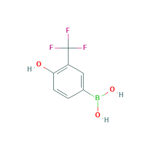 (4-Hydroxy-3-(trifluoromethyl)phenyl)boronic acid