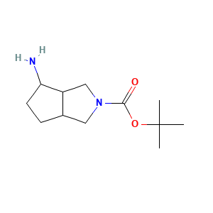 Tert-butyl 4-amino-octahydrocyclopenta[c]pyrrole-2-carboxylate