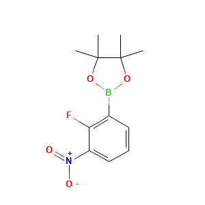 2-(2-Fluoro-3-nitrophenyl)-4,4,5,5-tetramethyl-1,3,2-dioxaborolane