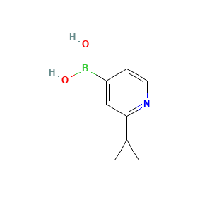 (2-Cyclopropylpyridin-4-yl)boronic acid