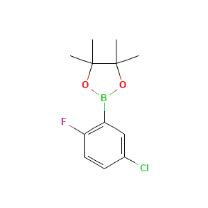 2-(5-Chloro-2-fluorophenyl)-4,4,5,5-tetramethyl-1,3,2-dioxaborolane