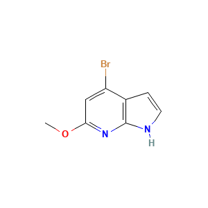 4-bromo-6-methoxy-1H-pyrrolo[2,3-b]pyridine