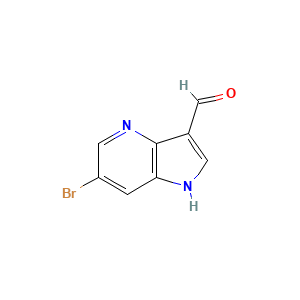 6-bromo-1H-pyrrolo[3,2-b]pyridine-3-carbaldehyde