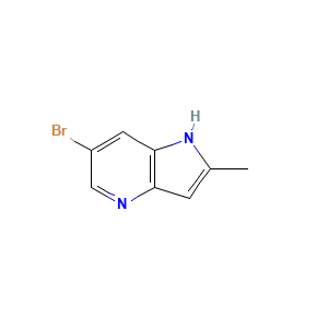 6-bromo-2-methyl-1H-pyrrolo(3,2-b)pyridine
