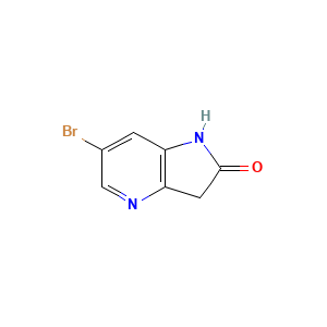 6-Bromo-1,3-dihydro-2H-pyrrolo(3,2-b)pyridin-2-one