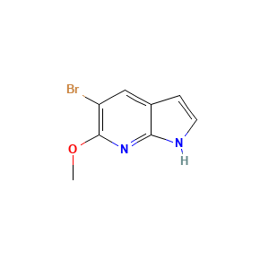 5-Bromo-6-methoxy-1H-pyrrolo[2,3-b]pyridine