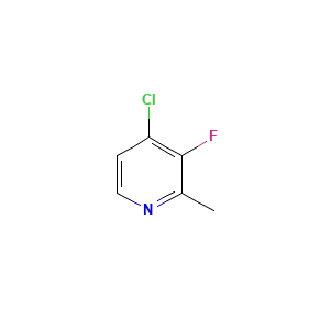 4-Chloro-3-fluoro-2-methylpyridine