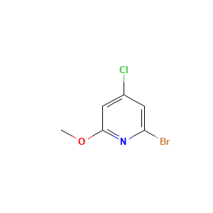 2-Bromo-4-chloro-6-methoxypyridine