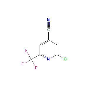 2-Chloro-6-(trifluoromethyl)isonicotinonitrile