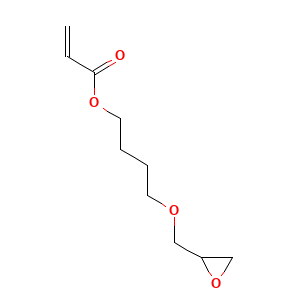 2-Propenoic acid, 4-(2-oxiranylmethoxy)butyl ester