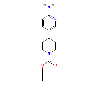 tert-Butyl 4-(6-aminopyridin-3-yl)piperidine-1-carboxylate