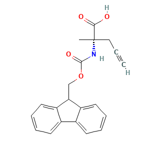 (2S)-2-[[(9H-Fluoren-9-ylmethoxy)carbonyl]amino]-2-methyl-4-pentynoic acid