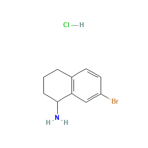 7-Bromo-1,2,3,4-tetrahydronaphthalen-1-amine hydrochloride