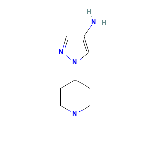1-(1-methylpiperidin-4-yl)-1H-pyrazol-4-amine