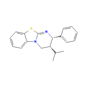 (2S,3R)-3,4-Dihydro-3-isopropyl-2-phenyl-2H-pyrimido[2,1-b]benzothiazole