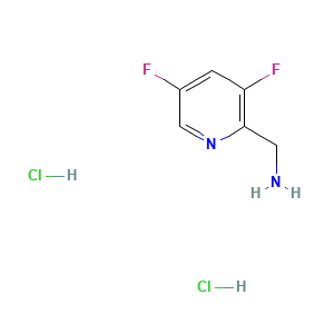 (3,5-Difluoropyridin-2-yl)methanamine dihydrochloride