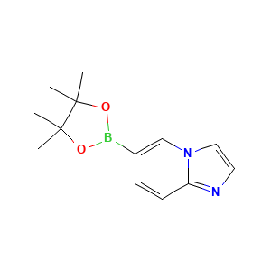 6-(Tetramethyl-1,3,2-dioxaborolan-2-yl)imidazo(1,2-a)pyridine