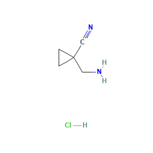 1-(Aminomethyl)cyclopropane-1-carbonitrile hydrochloride