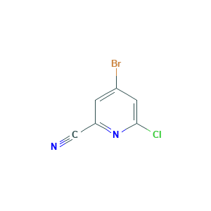 4-Bromo-6-chloropicolinonitrile