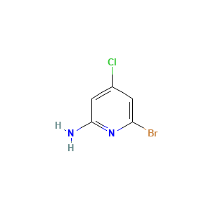 6-Bromo-4-chloropyridin-2-amine
